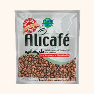 قهوه علی کافه جینسینگ بدون شکر - alicafe