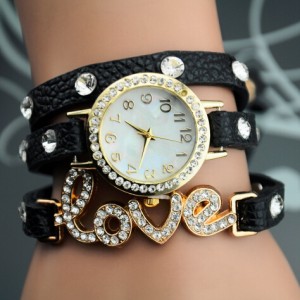2014-Women-Rhinestone-Watches-Bracelet-Watch-Women-S-Leather-Strap-Relogio-Feminino-Wristwatches-Casual-Electronic-Relogios