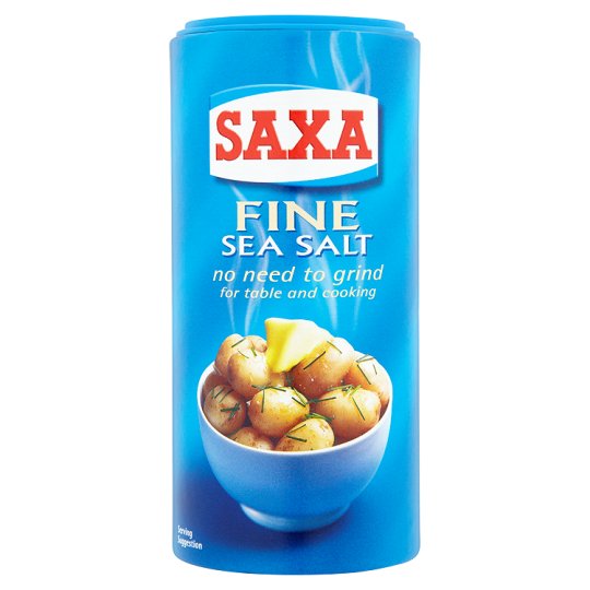 نمک دریایی Saxa Fine