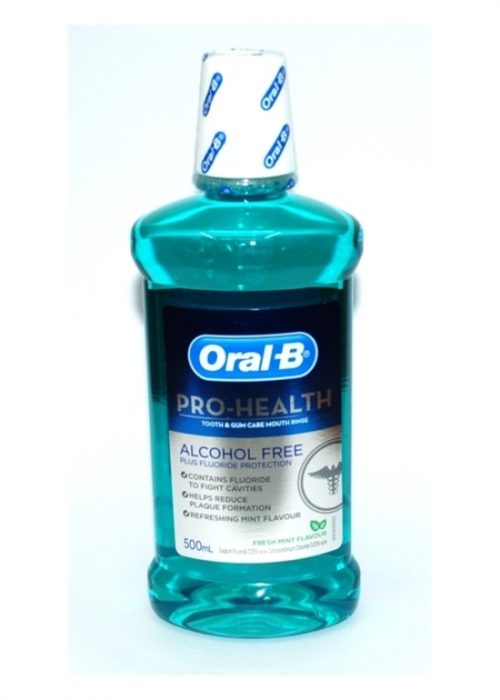 دهان شویه بدون الکل اورال بی (Oral-B)