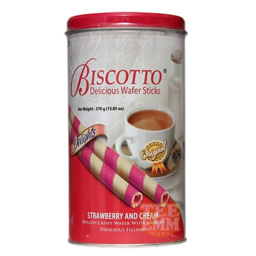 شوکورول توت فرنگی BISCOTTO