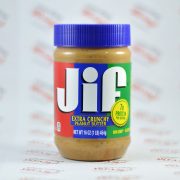 کره بادام زمینی جیف jif مدل Extra Crunchy