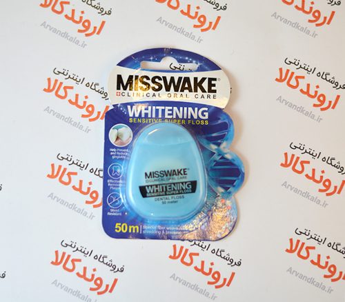 نخ دندان میسویک Misswake مدل Whitening