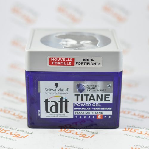 ژل مو تافت taft مدل POWER GEL TITANE