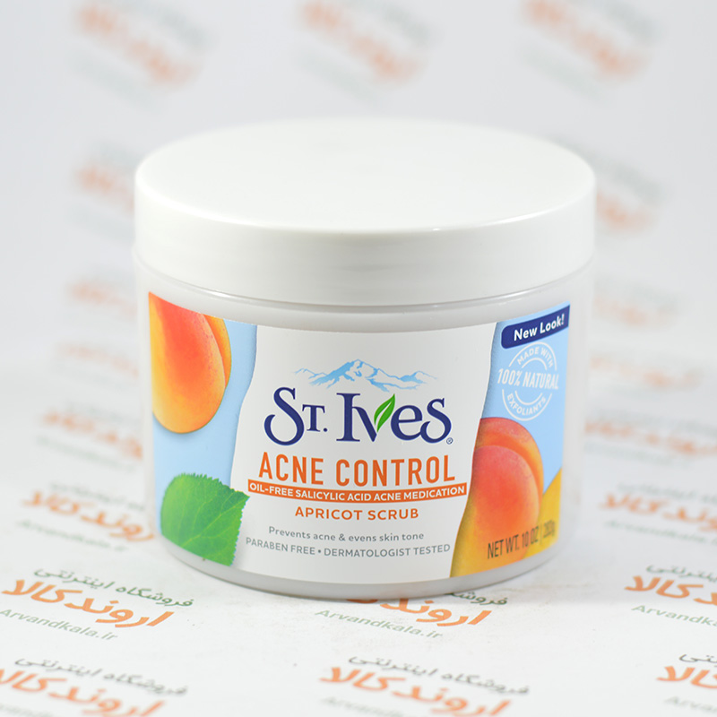 اسکراب صورت سینت ایوز St.Ives مدل ACNE CONTROL