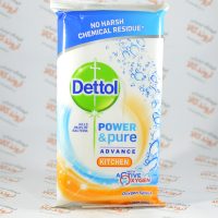 دستمال مرطوب آنتی باکتریال Dettol مدل KITCHEN