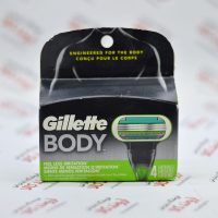 تیغ یدک مخصوص بدن ژیلت Gillette BODY