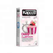کاندوم تاخیری میوه ای Kapoot مدل Delay fruity cream