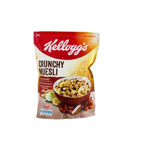 غلات صبحانه کلوگس Kelloggs مدل CRUNCHY MUESLI