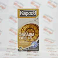 کاندوم تحریک کننده و تاخیری Kapoot مدل Orgasm FIRE x3