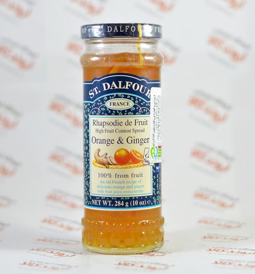 مربا بدون گلوتن St. Dalfour مدل Orange & Ginger