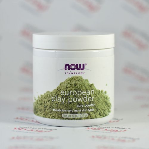 پودر پاکسازی صورت NowFoods مدل European Clay Powder