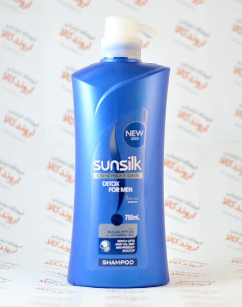 شامپو سان سیلک SUNSILK مدل DETOX FOR MEN