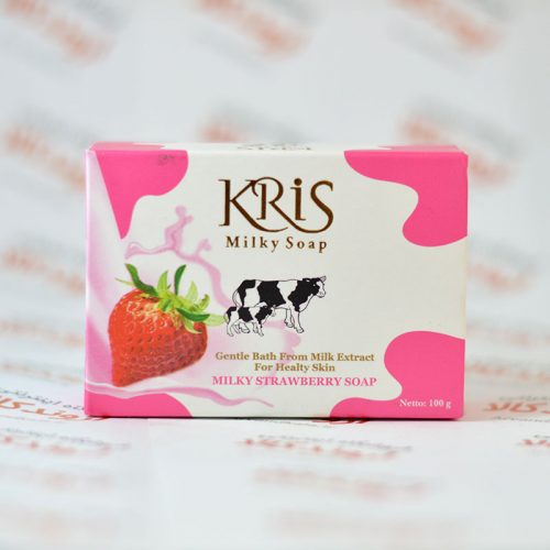 صابون شیر کریس KRIS مدل MILKY STRAWBERRY