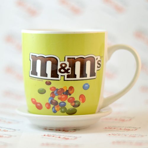 ست ماگ و زیرلیوانی ام اند امز m&ms