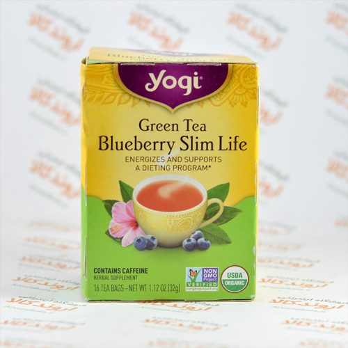 چای سبز لاغری یوگی Yogi مدل Blueberry