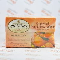 چای گیاهی بدون کافئین توینینگز Twinings مدل Honeybush, Mandarin , Orange