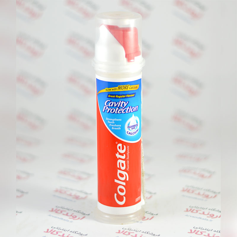 خمیر دندان پمپی کلگیت Colgate مدل Cavity Protection