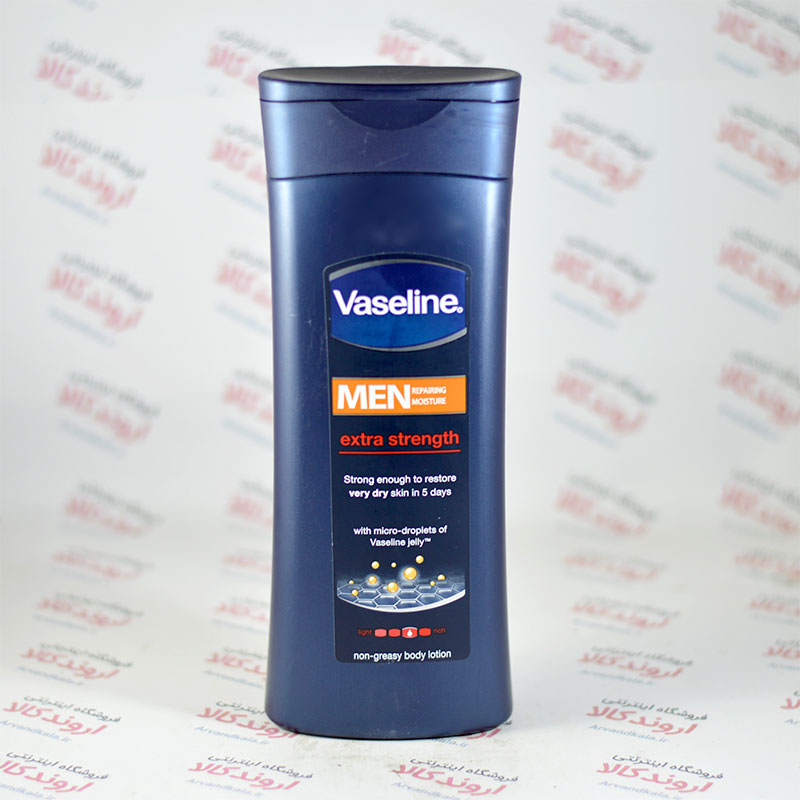 لوسیون بدن وازلین Vaseline مدل extra strength