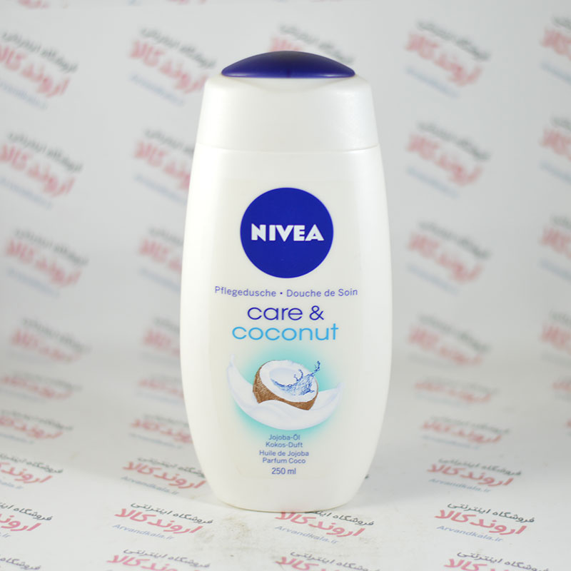 کرم حمام نیوآ NIVEA مدل care & coconut