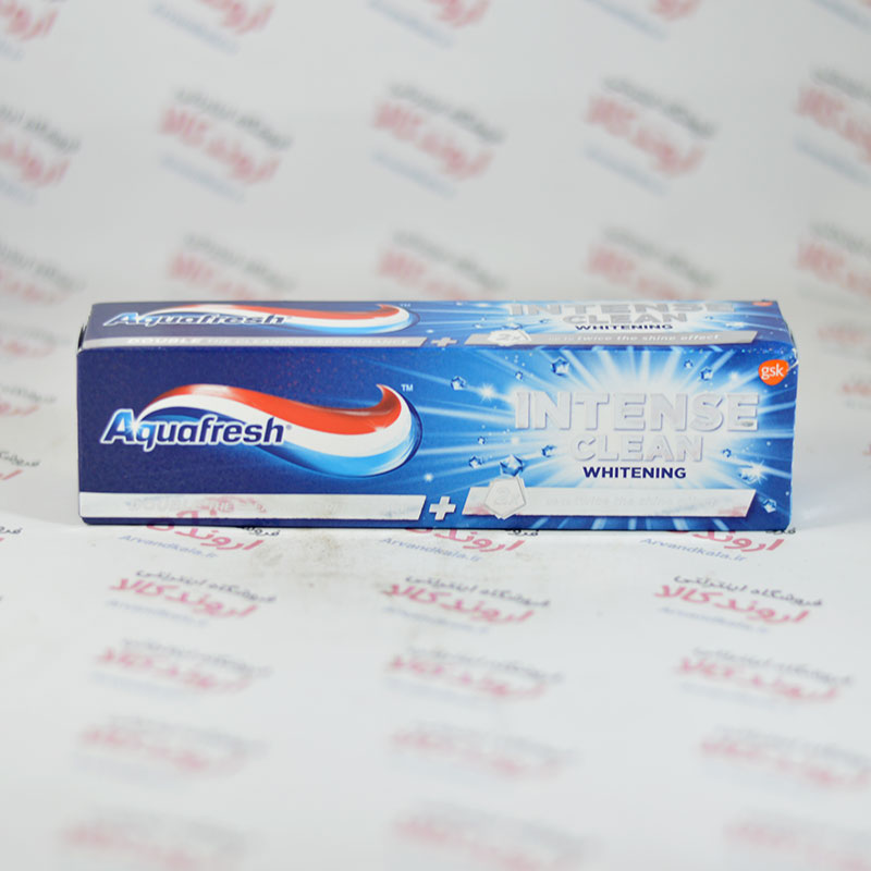 خمیر دندان سفید کننده آکوآفرش Aquafresh مدل INTENSE CLEAN