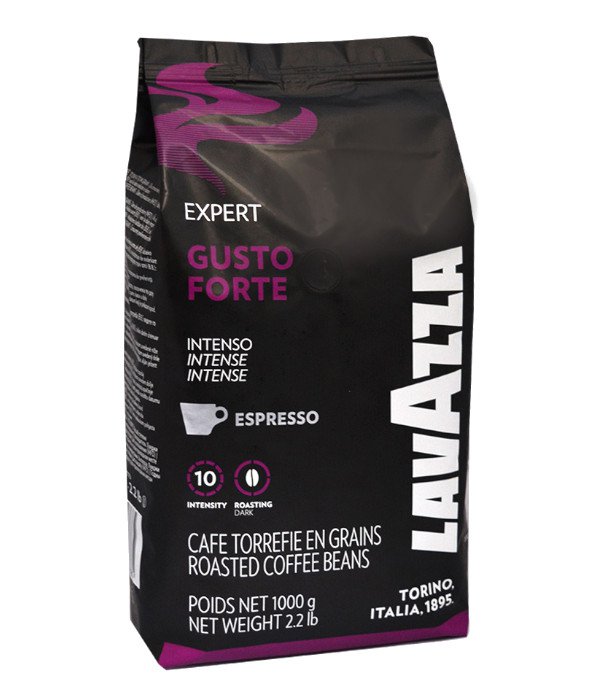 دانه قهوه لاوازا LAVAZZA مدل Gusto Forte