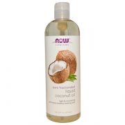 روغن نارگیل خالص Now foods مدل Pure Fractionated