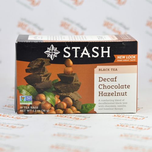 چای بدون کافئین استش Stash مدل Chocolate Hazelnut