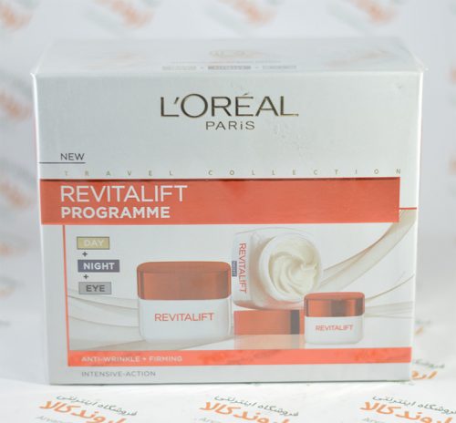 ست ضد چروک و احیا کننده پوست لورآل L'OREAL مدل REVITALIFT PROGRAMME