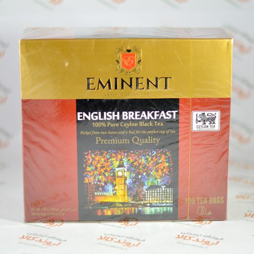 چای کیسه ای EMINENT مدل (100 عددی )ENGLISH BREAKFAST