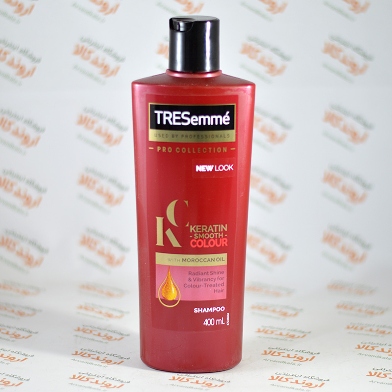 شامپو ترزمه TRESemme مدل KERATIN SMOOTH COLOUR