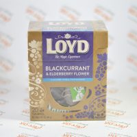 دمنوش گیاهی لوید LOYD مدل Blackcurrant and Elderberry Flower