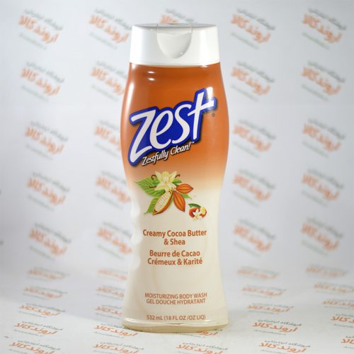 شامپو بدن زست Zest مدل Cocoa Butter & Shea