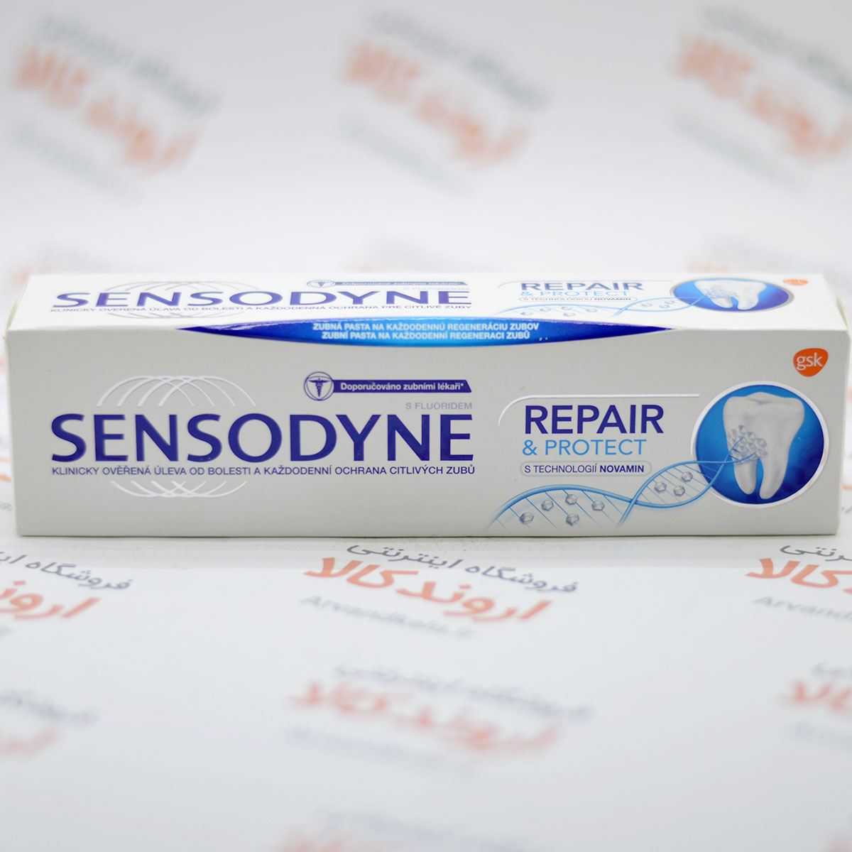 خمیردندان سنسوداین Sensodyne مدل  Repair & Protect