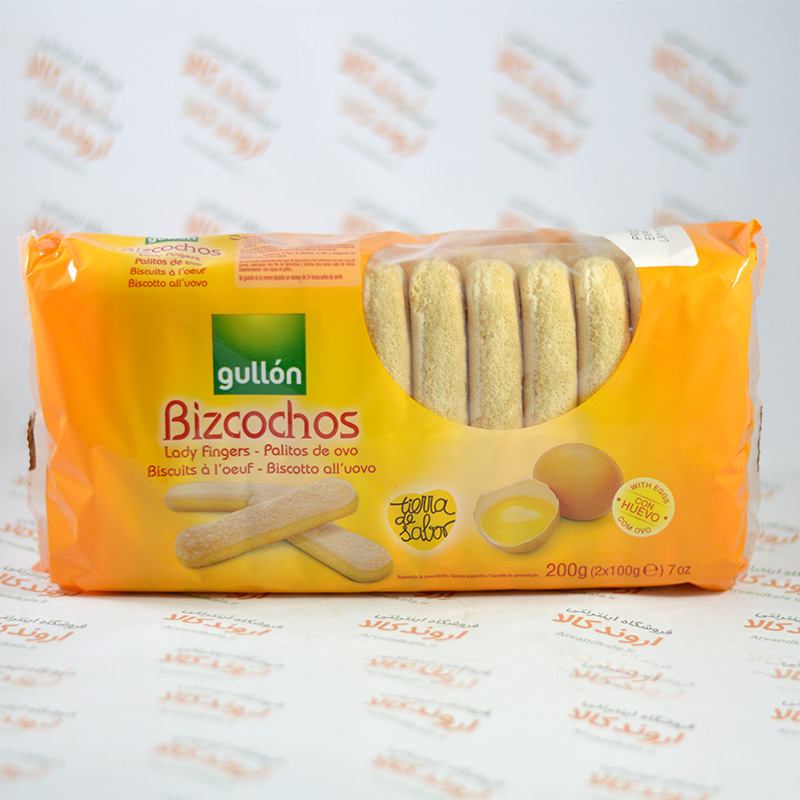 بیسکویت تیرامیسو گالن gullon مدل Lady Fingers