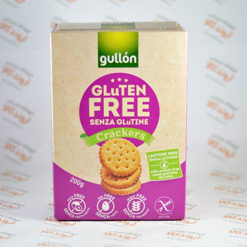 بیسکویت بدون گلوتن gullon مدل Crackers