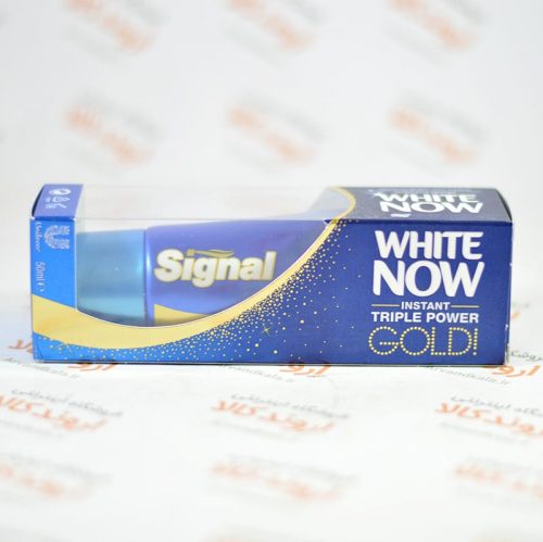 خمیردندان سیگنال Signal مدل White Now Gold