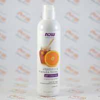 ژل پاک کننده پوست Nowfoods مدل Vitamin C & Manuka Honey