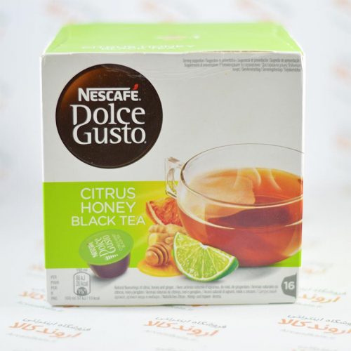 کپسول قهوه نسکافه dolce gusto مدل Citrus Honey Black tea