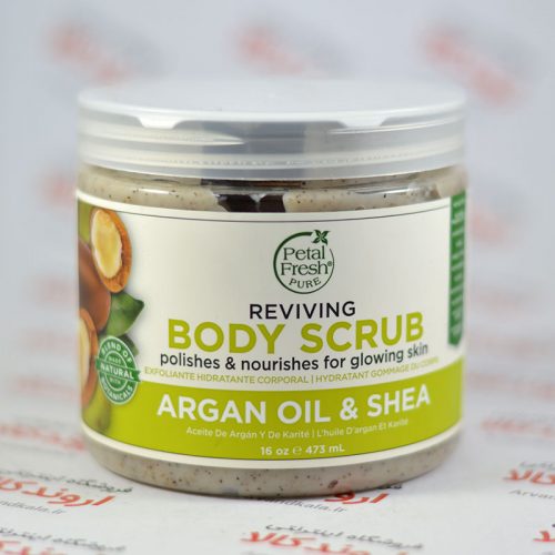 اسکراب بدن پتال فرش مدل Argan Oil & Shea