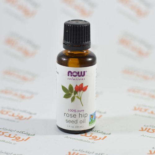 روغن دانه رز هیپ Now foods مدل Rose Hip Seed Oil