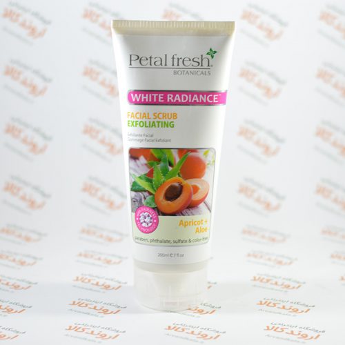 اسکراب صورت گیاهی سفید کننده پوست پتال فرش PetalFresh مدل Apricot & Aloe