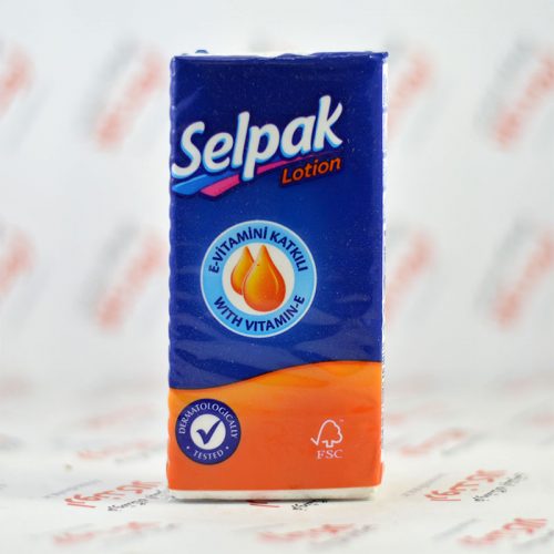 دستمال جیبی سلپاک Selpak مدل Lotion