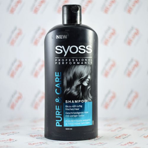 شامپو سایوس SYOSS مدل PURE & CARE
