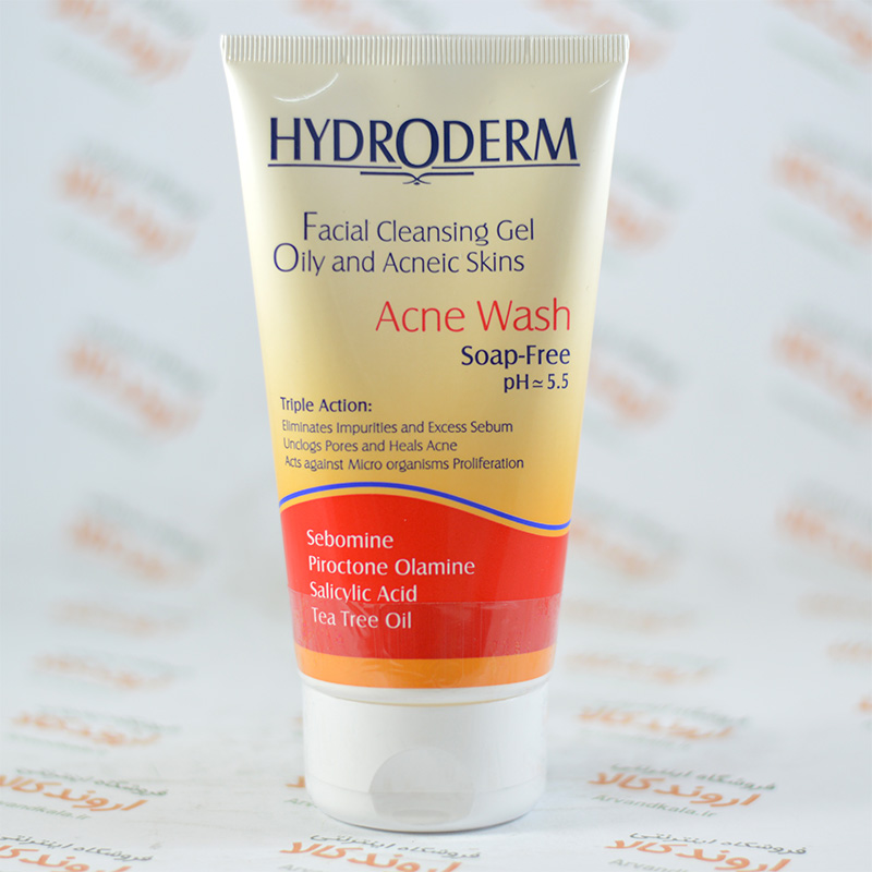 ژل شستشوی صورت هیدرودرم HYDRODERM مدل ACNE WASH
