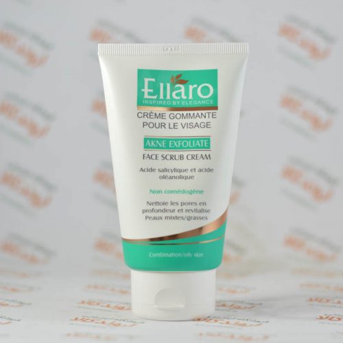پاک کننده اسکراب پوست الارو Ellaro مدل AKNE EXFOLIATE