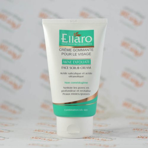 پاک کننده اسکراب پوست الارو Ellaro مدل AKNE EXFOLIATE