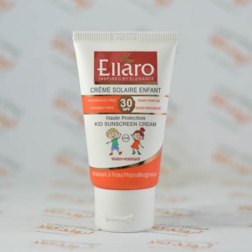 کرم ضد آفتاب کودک الارو Ellaro مدل SPF 30