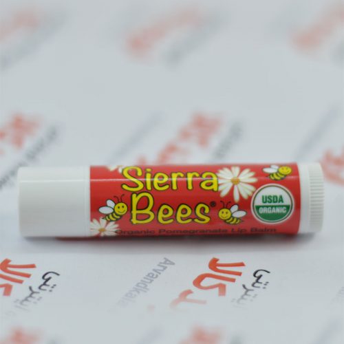 لیپ بالم ارگانیک Sierra Bees مدل Pomegranate