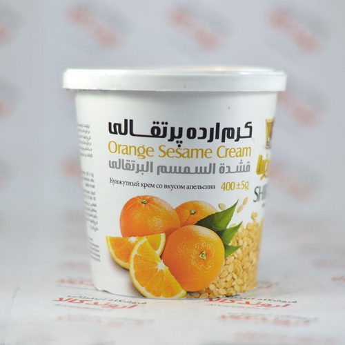 کرم ارده شیررضا Shirreza مدل (Orange(400gr